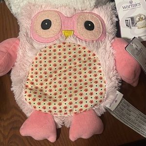 Pink owl warmie